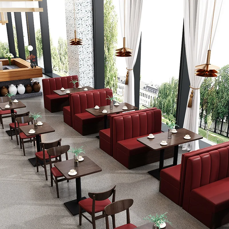 

Internet celebrity milk tea shop Western restaurant Cafe Dining table and chairs, catering furniture