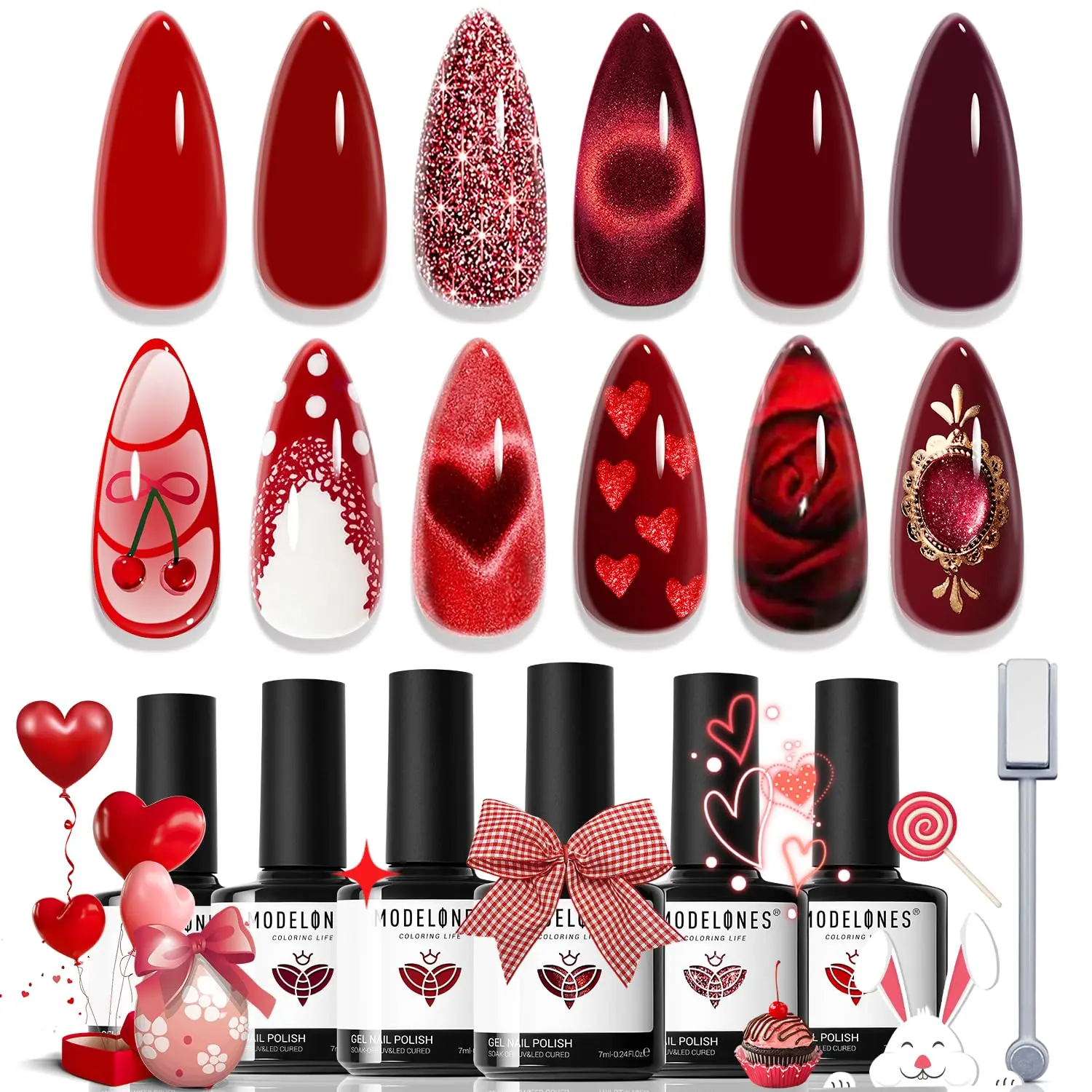 Modelones Red Gel N…
