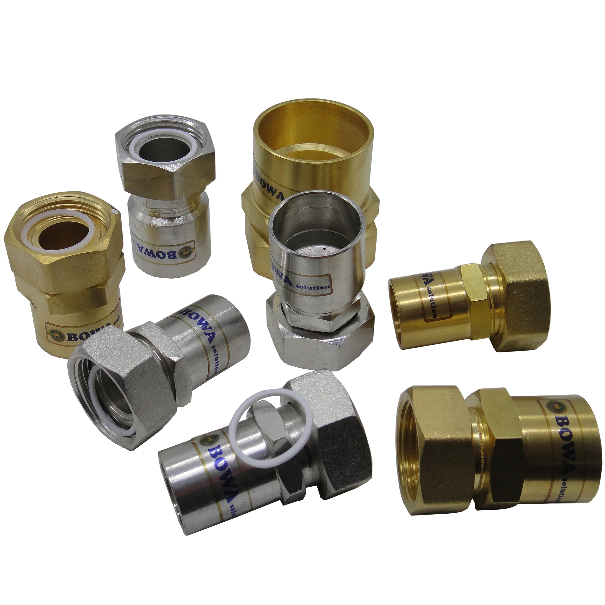 Los juegos de conexión ODF Rotalock X de 1 "-14UNF se utilizan ampliamente en toda la refrigeración, la bomba de calor y el aire acondicionado.