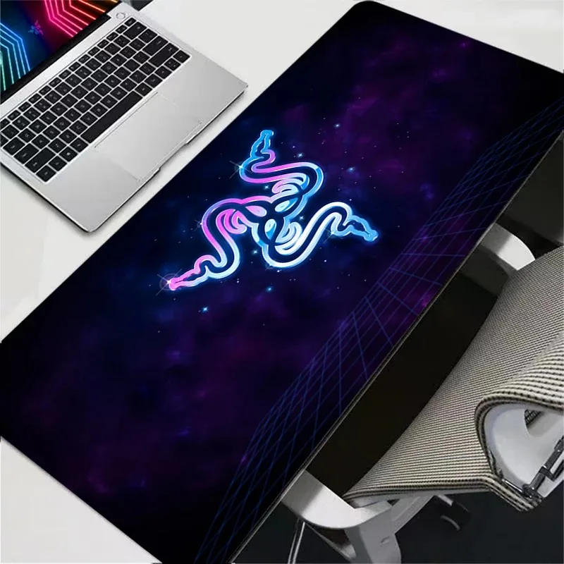 Mouse Pad Razer Fashion Luxury Professional E-sports Gamers Speed Pc Gaming Rubber Keyboard Notbook Desk Mat Soft New Mousepad view 4