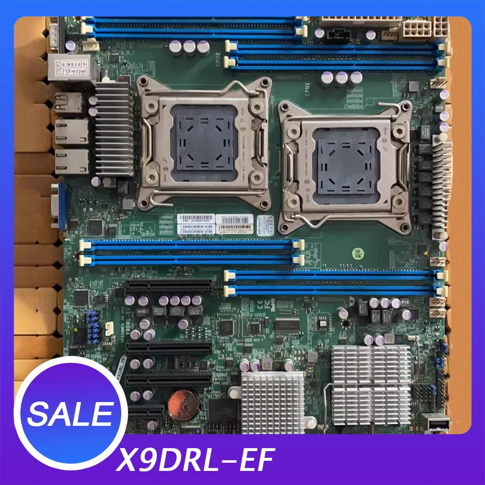 The X79 E5-2680v2 Dual Server Motherboard X9DRL-EF