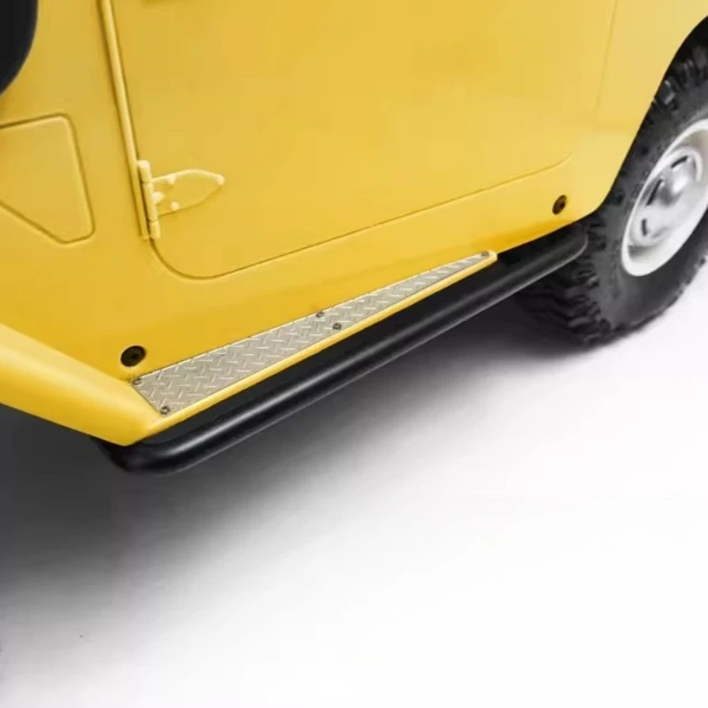 

Металлическая боковая педаль CChand для RC4WD 1/10 Gelande II Cruiser/FJ40 масштаб 1:10, рок-гусеничный грузовик, радиоуправляемый автомобиль, игрушки, опционная часть