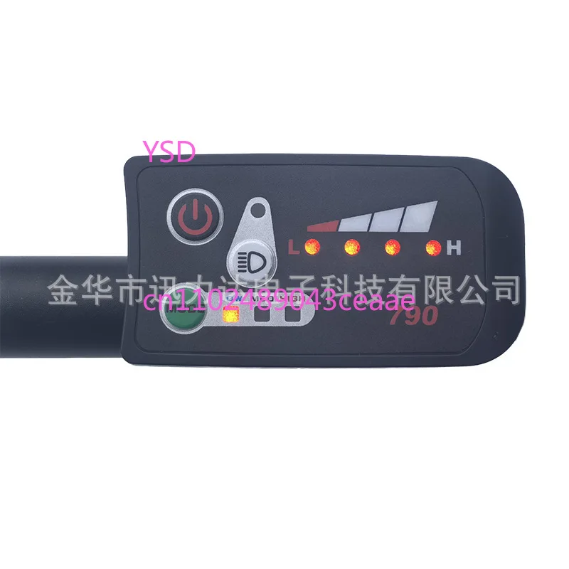 790 Waterproof LED Battery Power Display Meter 24V 36V 48V Voltage Indicator For Electric Bicycle Scooter Replacement Part