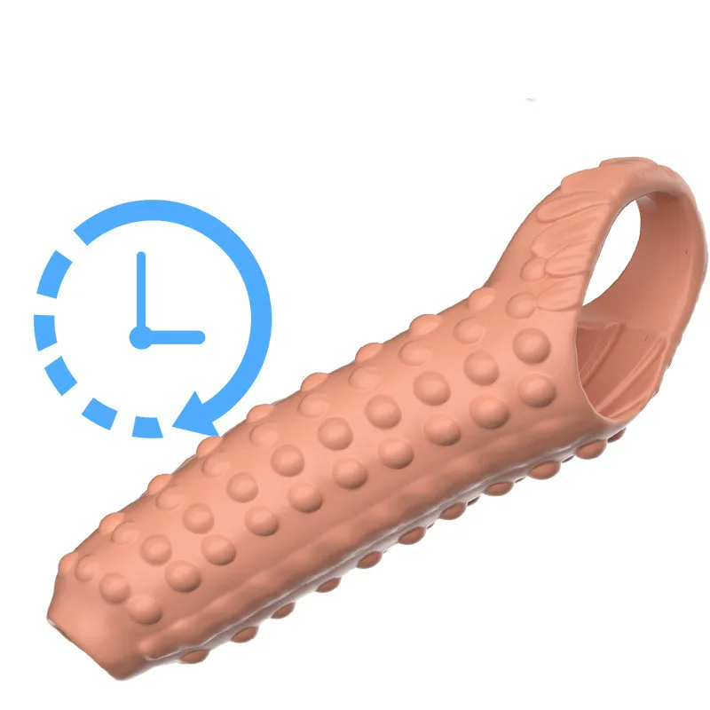 لينة TPE خاتم الديك القضيب الأكمام الخصية كيس الصفن القيود الجنس لعب للرجال تأخير القذف الأزواج يمزح ألعاب الكبار #2