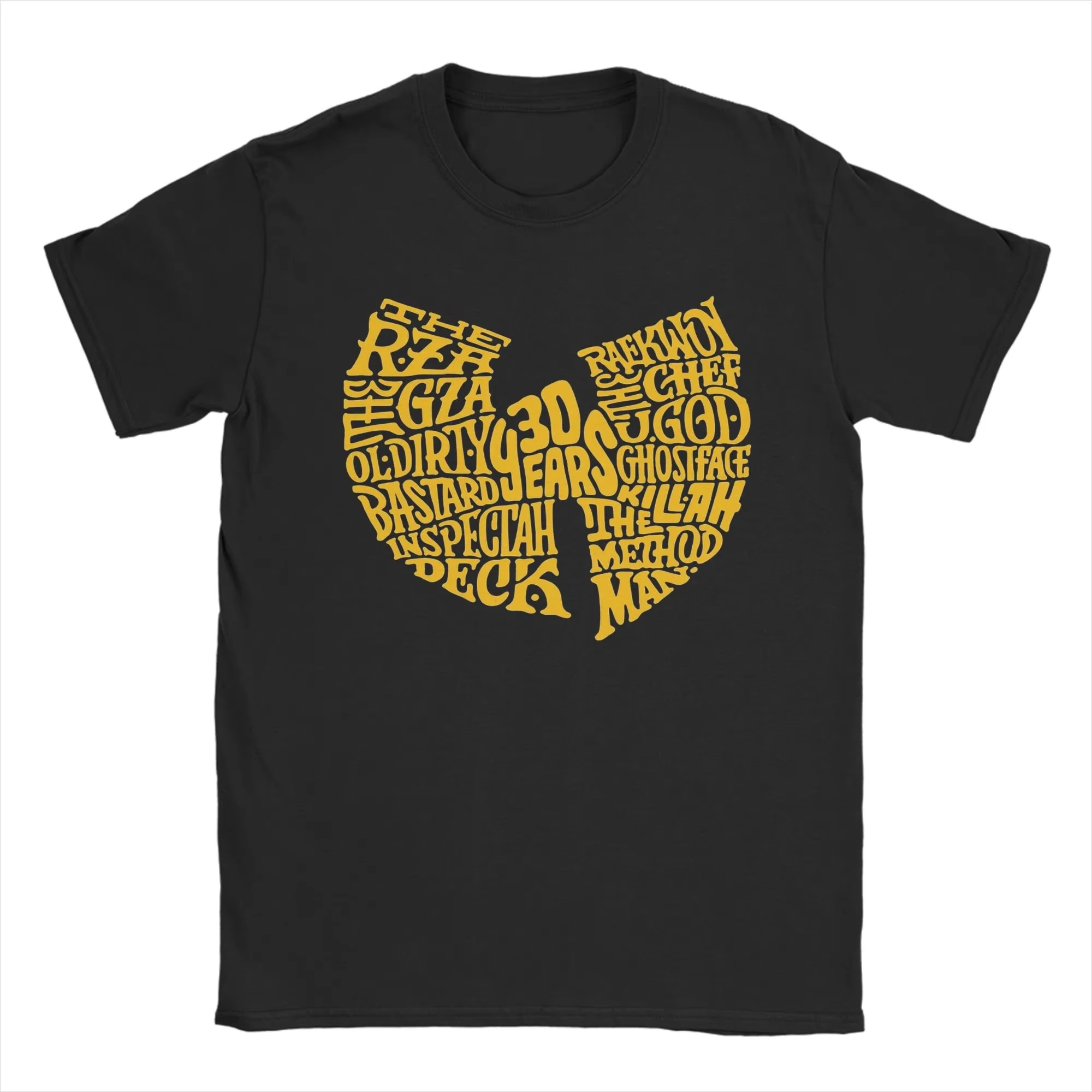2026 Summer Hot Sale Legendary Rap Group Wu Tang Clan T-shirt Y2K Men Women Harajuku Punk T-shirt Hip Hop Streetwear T-shirt