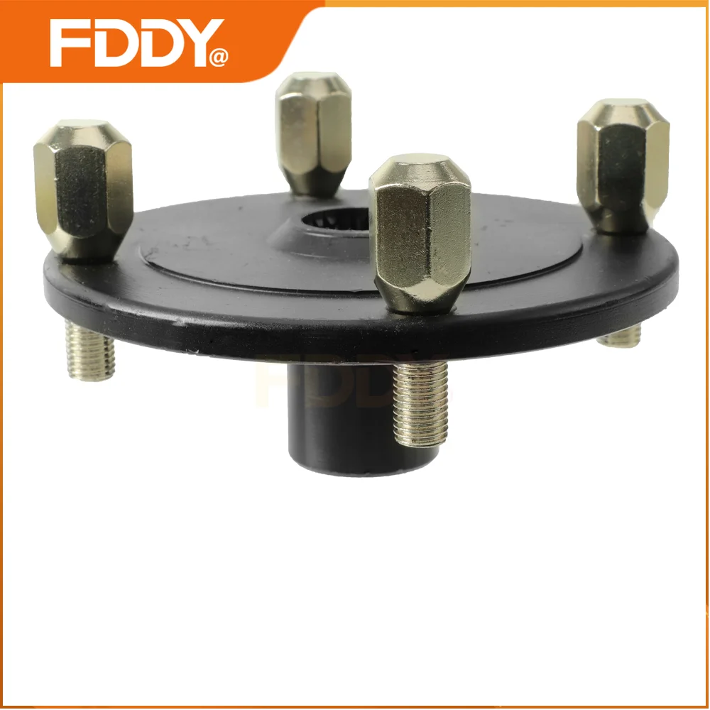 FDDY 24 Teeth Rear Hub 110mmx4 Stud M10 Compatible with 110cc 125cc 150cc ATV China Big Bull Electric Kart Golf Cart Spare Parts