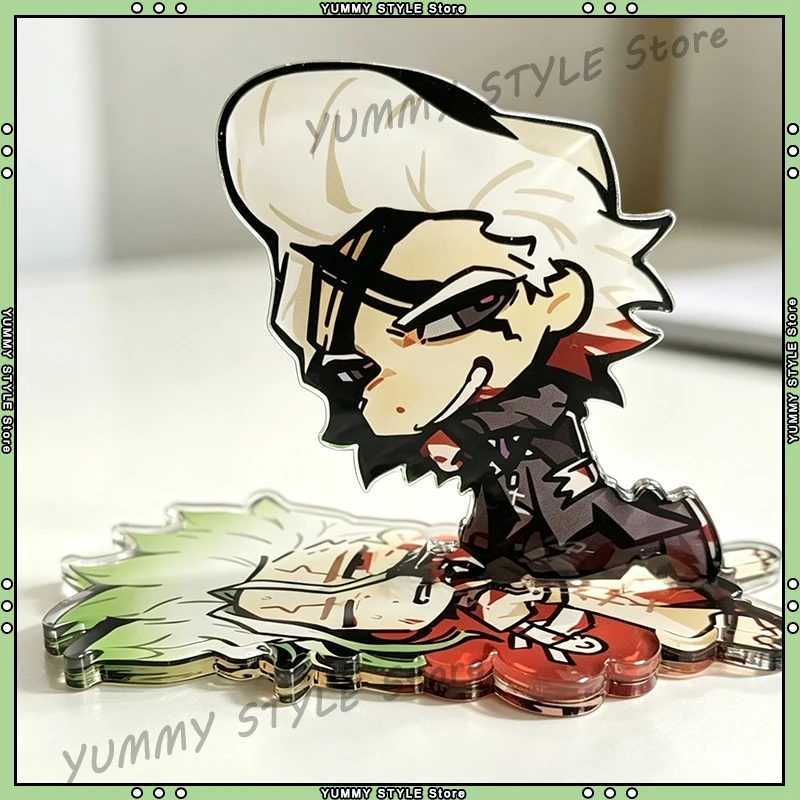Dr Stone Dr. Xeno VS Senku Ishigami Acrylic Standee High Quality Desktop Ornament Anime Figure Decoration Collectible Gifts