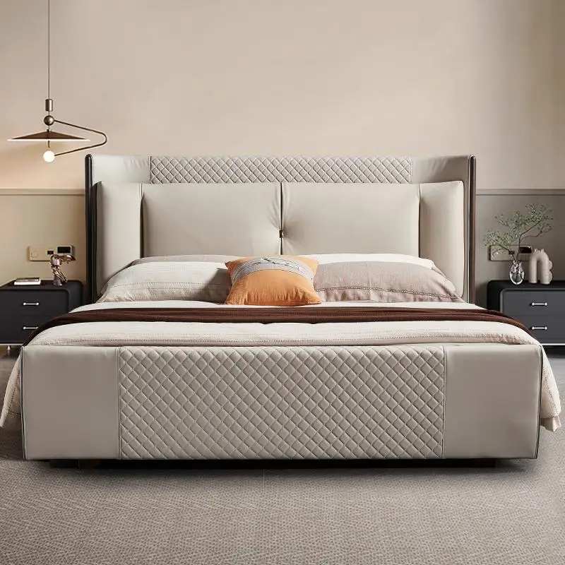 Platform Sleeping Bed Children Frame Baby Queen Double Bed Modern Massage Beauty European Simple Wooden Beliche Salon Furniture