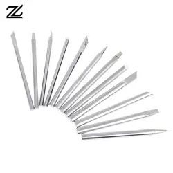 4pcs Soldering Iron Tip 30w 40w 60w For External Heat Soldering Irons Copper Head Replaceable Welding Tips