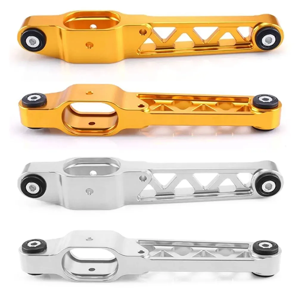 

1 Pair Billet Aluminum Rear Lower Control Arms w/ Chassis Reinforcement – Fits Honda Civic EG (88-95) & Acura Integra (94-01)