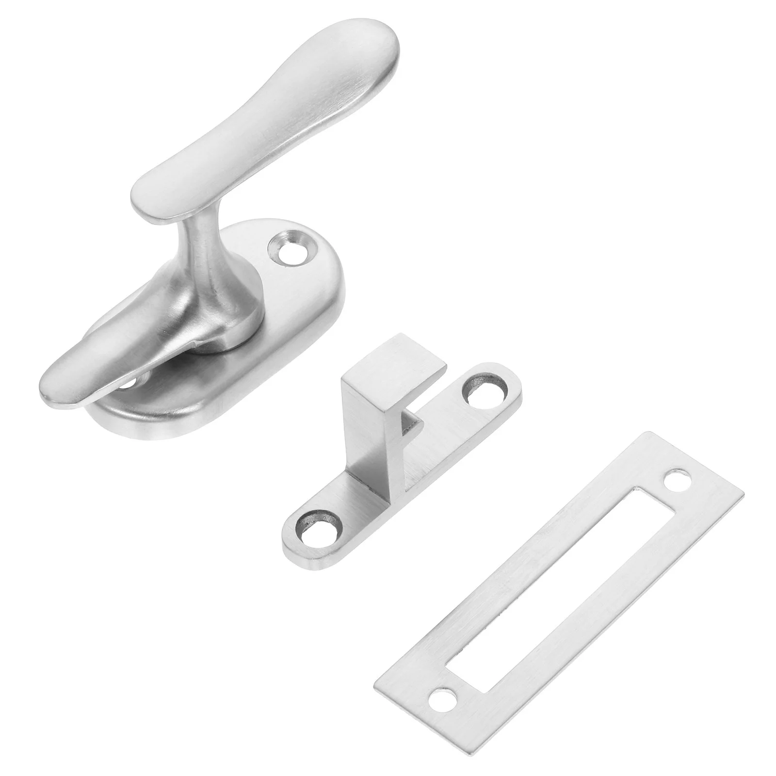 1 قطعة البراغي الصلب قفل لباب نافذة نافذة الأمن الشريحة الترباس باب الحظيرة سلامة انزلاق بوابة مزلاج الشريحة الترباس بوابة مزلاج #3