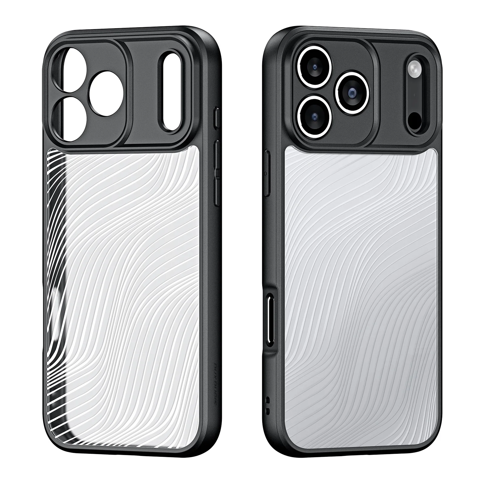 DUX DUCIS  Anti-Drop Phone Case For iPhone 17 Pro Max 17 Pro 17 Plus iPhone Air iphone 17e 16e Back Cover with Flowing Lines