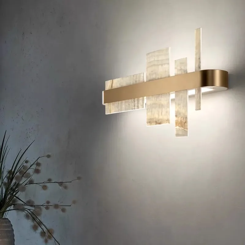 Shards Of Life Vintage Collection Dimmable LED Lustre Suspension Luminaire for Living Room,Marble Chandelier