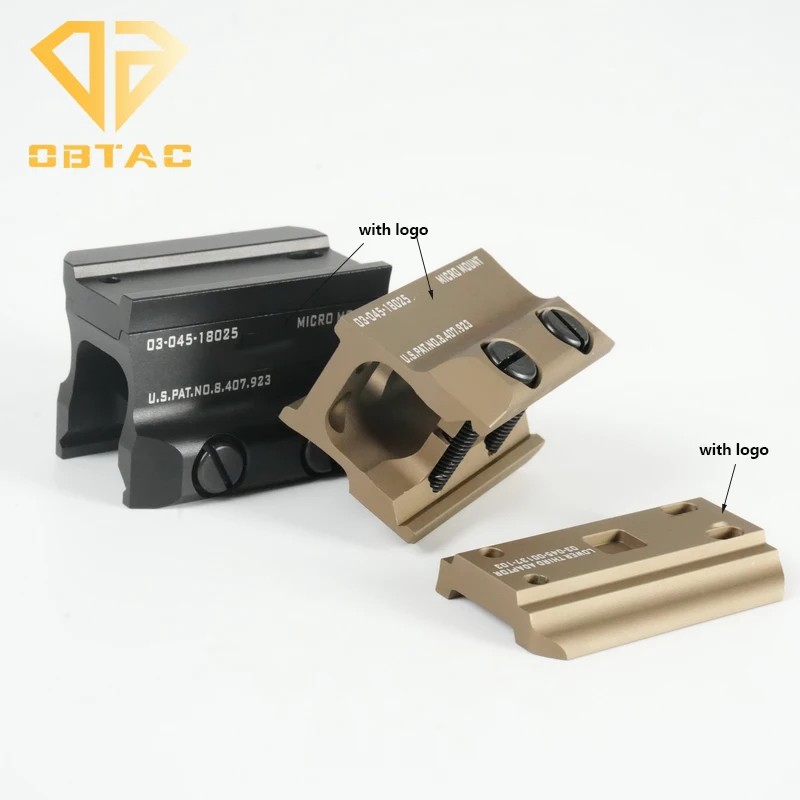 

Алюминиевый прицел с ЧПУ DD Micro Mount Tactical Optics Riser Heightening Mount Подходит для прицела серии AP T H с красной точкой для направляющей 20 мм
