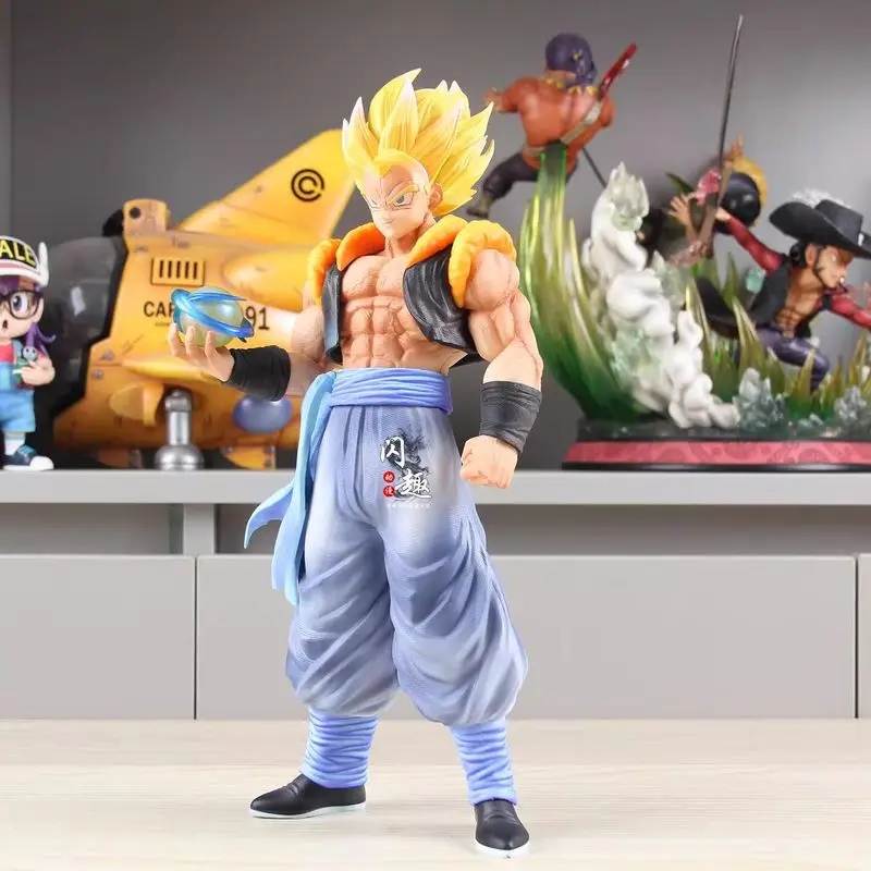 30cm ドラゴンボールZ ゴジータ モデル 漫画 DBZ フィギュア GK スタチュー おもちゃ アニメ ゴジータ アクションフィギュア 装飾品 周辺グッズ 子供向けギフト