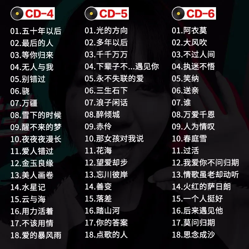 China CD Disc set Chinese 2022 Network TOP POP Music 144 Songs Album Collection 8 CD set