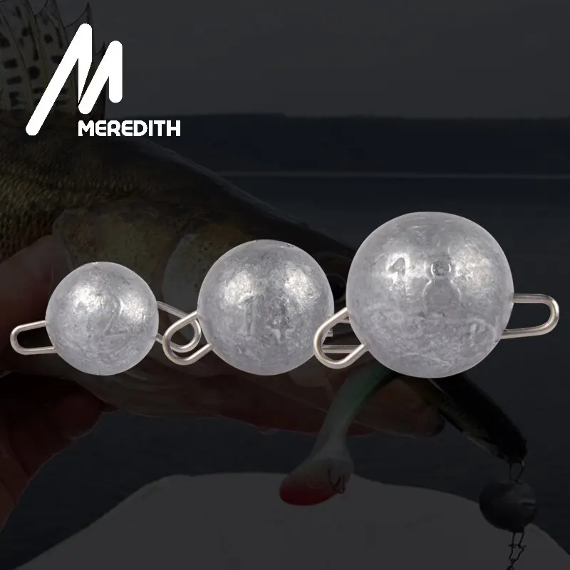 MEREDITH Hook Aggravated Jig Head 2g 4g 6g Deep Water Bullet Weight Soft Lure Baits Fishing Pendant Fishing Tackle image 5