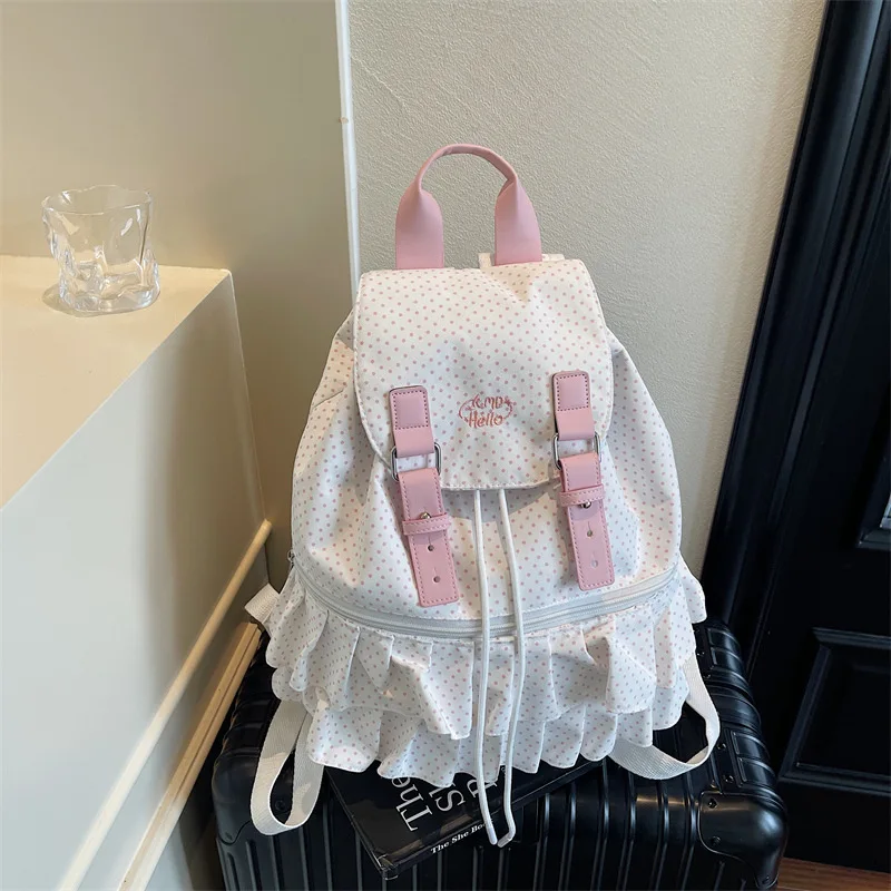 2026 Minimalist and Trendy New Backpack with Large Capacity Waterproof Design for Women's Commuting Comfort