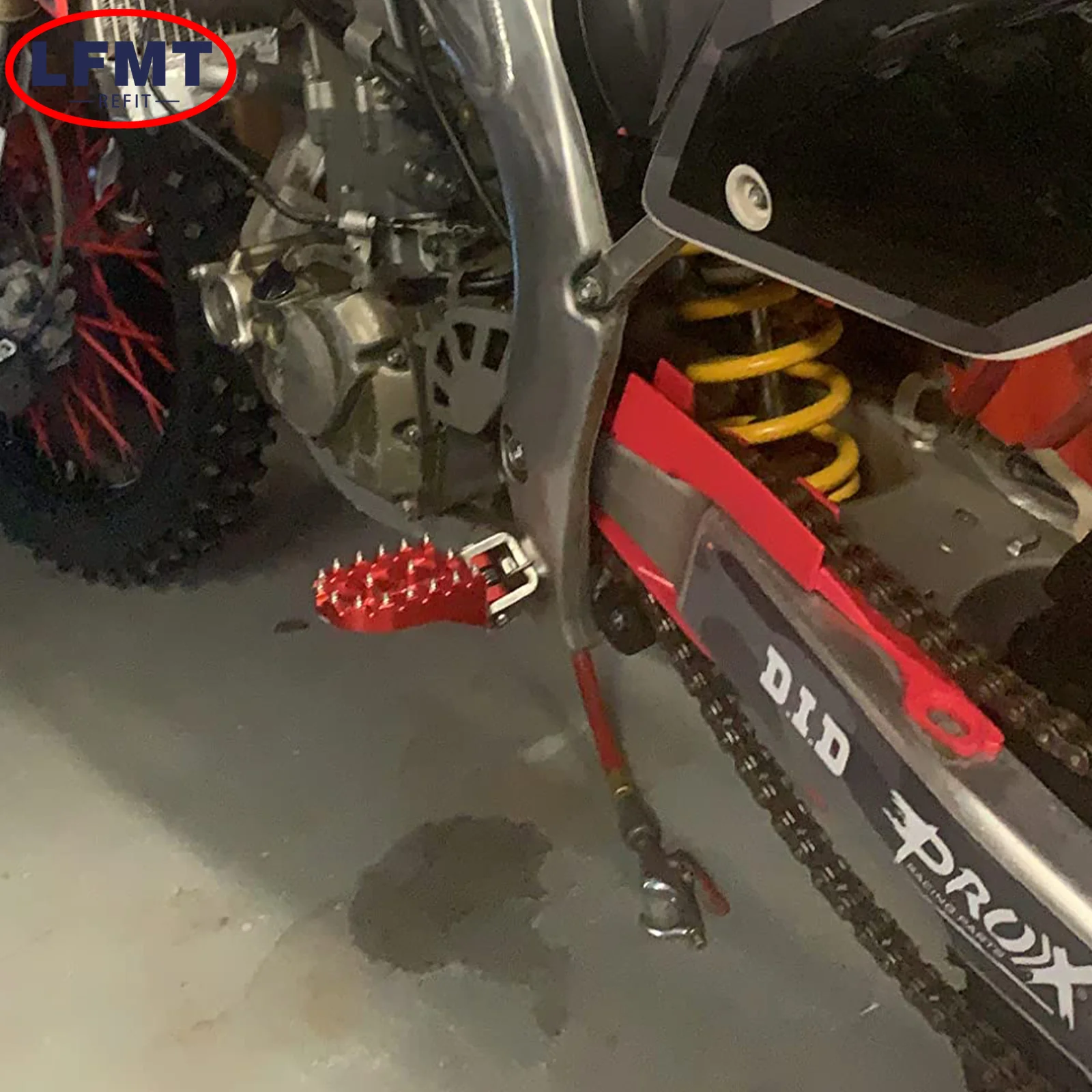 For Honda CR125R CR250R CRF250R CRF450R CRF250X CRF450X CR CRF 125 250 Motorcycle Chain Slider Guide Protection Device 2000-2013 - view 4