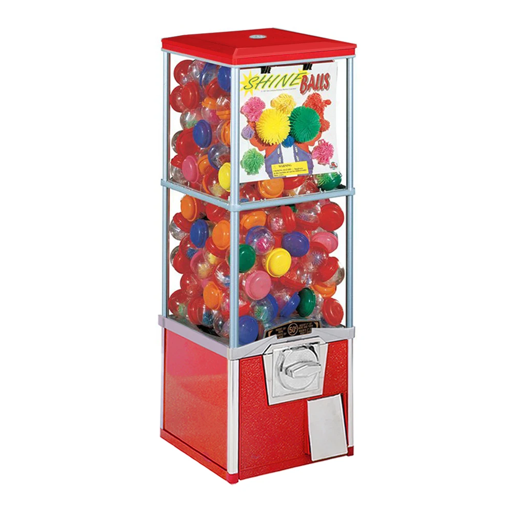 

Coin Operated Vending Machine Big Toys Bouncy Ball/Tennis ball/Toys/Capsule Gashapon Vending Machine for Tennis cour