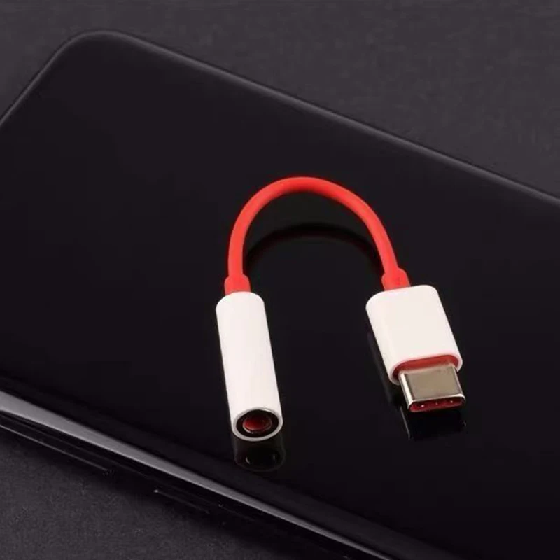 Original For Oneplus 13 12 11 10 Pro 9R 9 8T 8 7T Pro 7 Ace 2 3 Nord Usb Type C To 3.5 MM Headphone Jack Adapter Audio Aux Cable