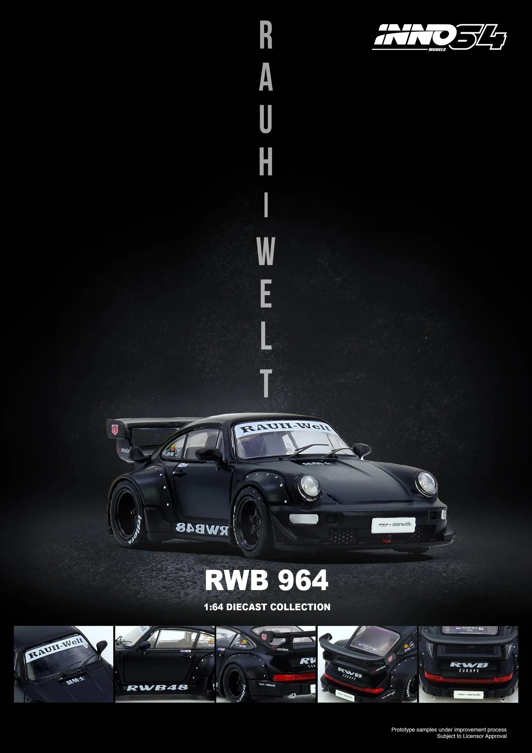 INNO64 1:64 Porsche 911 RWB 964 