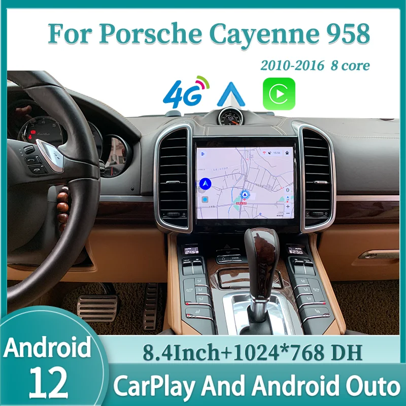 

8,4 "для porsche cayenne 958 Android 11, мультимедийный плеер, автомобильное радио, беспроводной Carplay и Android Auto, оригинальное автомобильное OEM-меню DPS