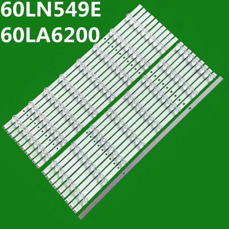 20 قطعة LED شريط إضاءة خلفي ل 60LA6200 60LA620S 60LN6150 60LN5710 60LN5600 60LN5400 60LN549E POLA2.0 60 "REV01 HC600DUD SLFP1