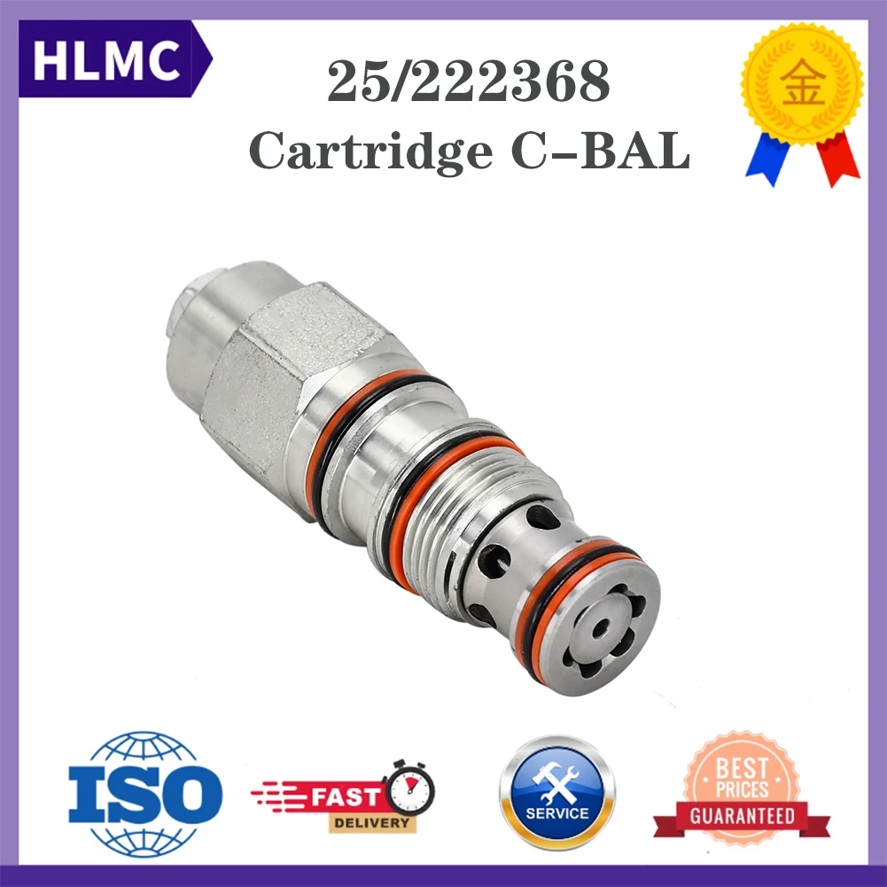 Counter Balance Valve 25/222368 25/997500 JCB Telehandler 506-23TC 509-23TC 531-70 540 535-60 FS 530 532LE