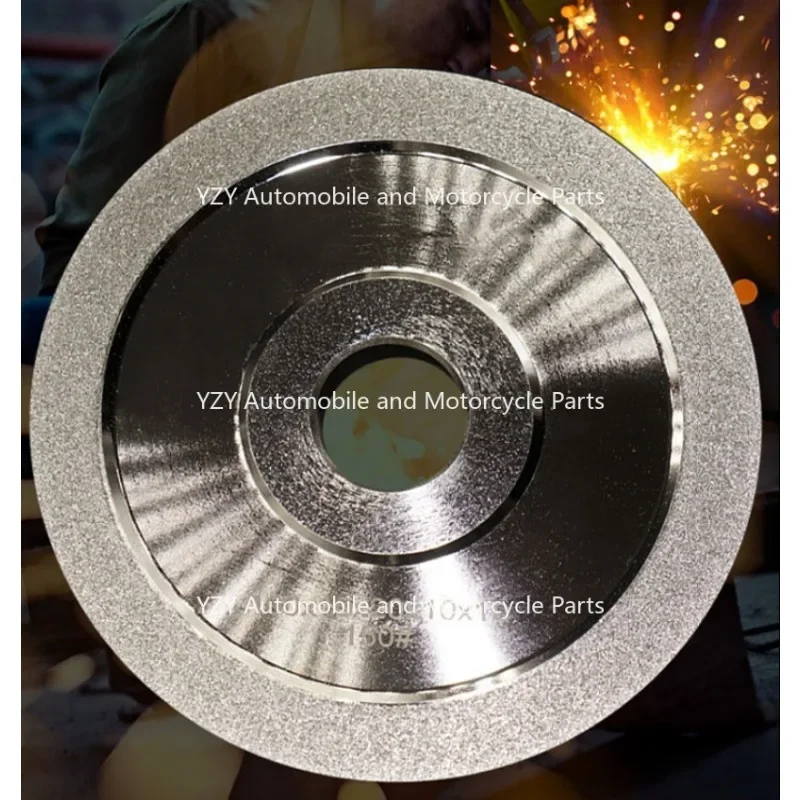 1pcs 80mm Diamond Grinding Flap Wheel Grinder Circle Sharpener Disc P100 - P400