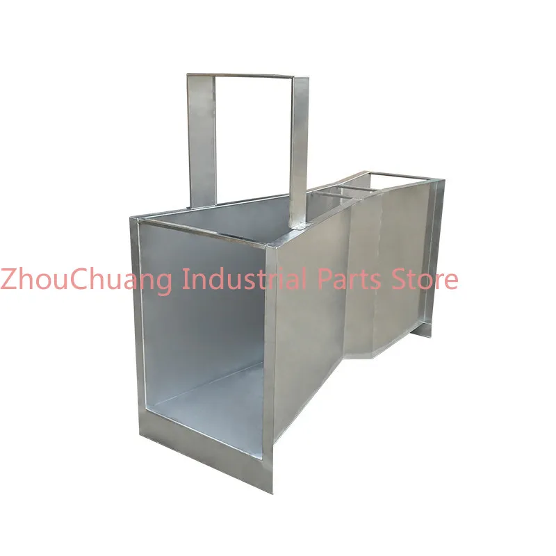 Stainless steel tank Open channel flowmeter Pasteur flow tank Pasteur sewage tank can avoid civil construction