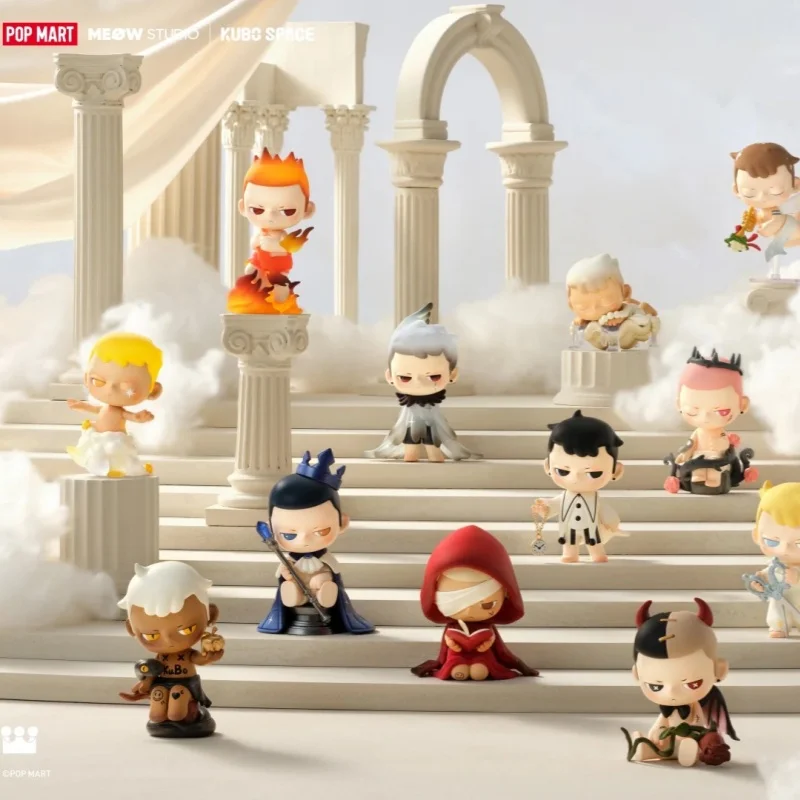 

Новый оригинальный POPMART KUBO Angel Poetry Series Mystery Box глухая коробка ручной работы игрушка коллекционные украшения детские праздничные подарки