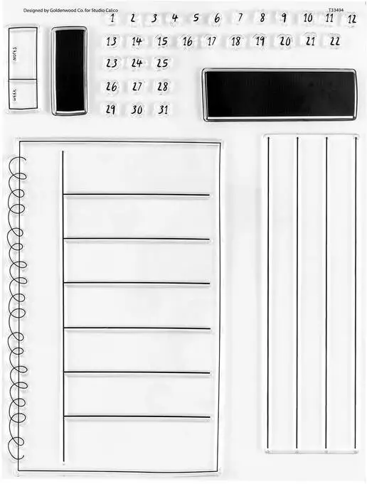 2023 New English Clear Silicone Stamp / Seal For DIY Scrapbooking / Album Decorative Clear Stamp Sheets A7234