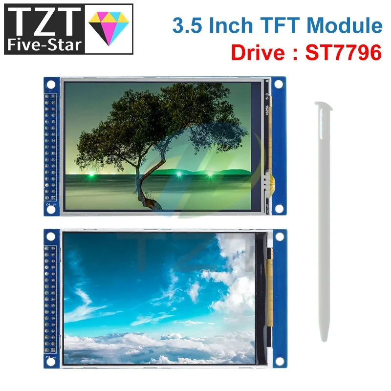 

3.5" 3.5 inch TFT LCD Touch Screen Module 480x320 ST7796U ILI9486 LCD Display for Arduino UNO MEGA2560 Board With/Without Touch