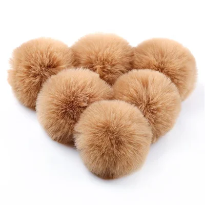 Pompom Fluffy Fur Ball DIY Pompons for Crafts