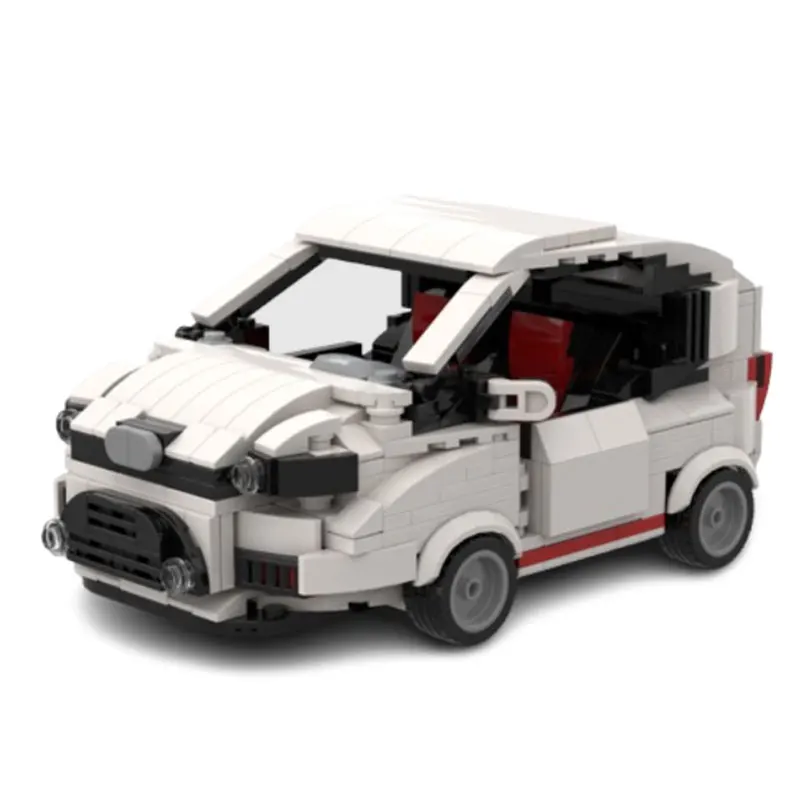 MOC-34719 كيا بيكانتو 2020 كتل رياضية نموذج تجميع الجسيمات الصغيرة الطوب سيارة لعبة هدية عيد ميلاد التعليم 554 قطعة #5