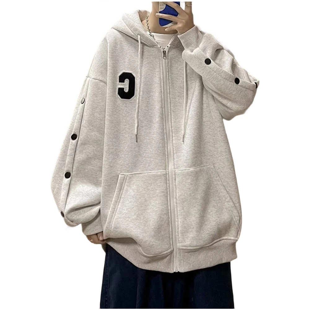 

Comfortable Men Cardigan For Spring Casual Jacket Jacket Letter Printed Pattern Long Sleeve Design Outdoor Apparel