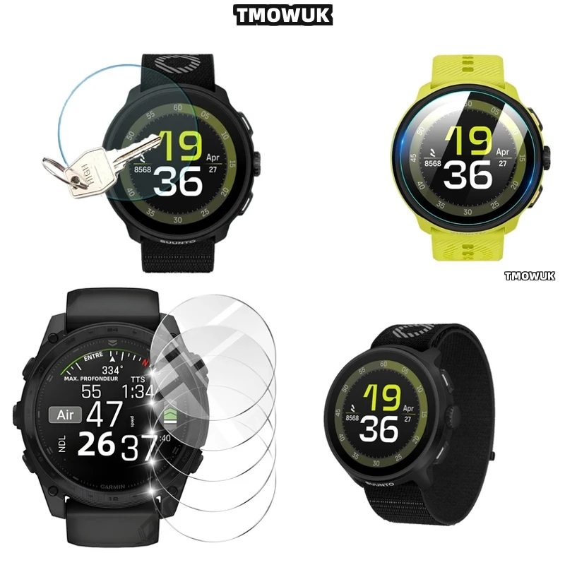 

For SUUNTO RUN 9H Scratch Resistant Screen Protector - Ultra Clear, Easy Install Tempered Glass