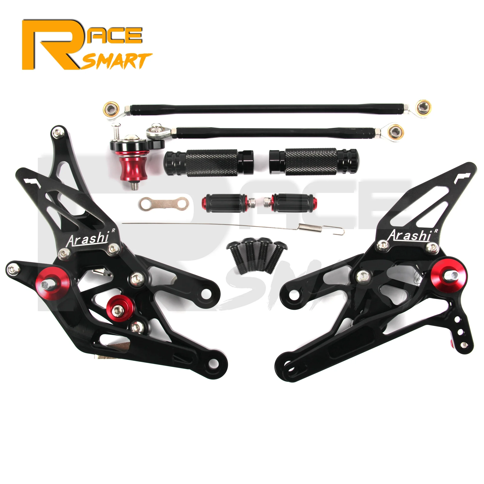 

CBR1000RR 2004-2007 мотоциклетные регулируемые задние подножки с ЧПУ, подножки для ног, педаль для HONDA CBR 1000RR 2005 2006GP Shift