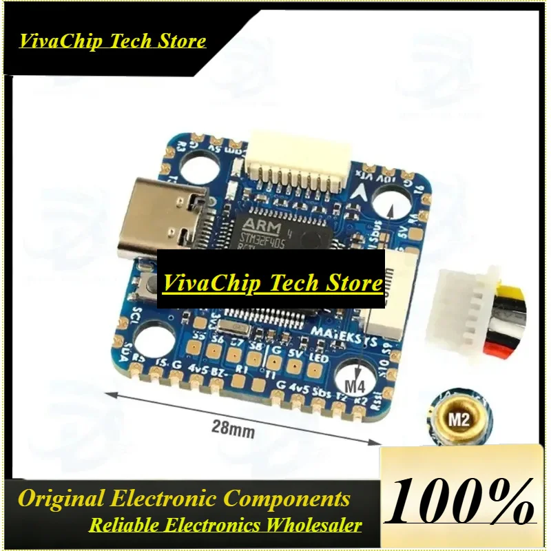 VIVaSOriginal MATEKSYS MATEK F405-MINITE Flight Control ICM42605 STM32F405RGT6 Flight Controller Compared With F722-miniSE(EOL)