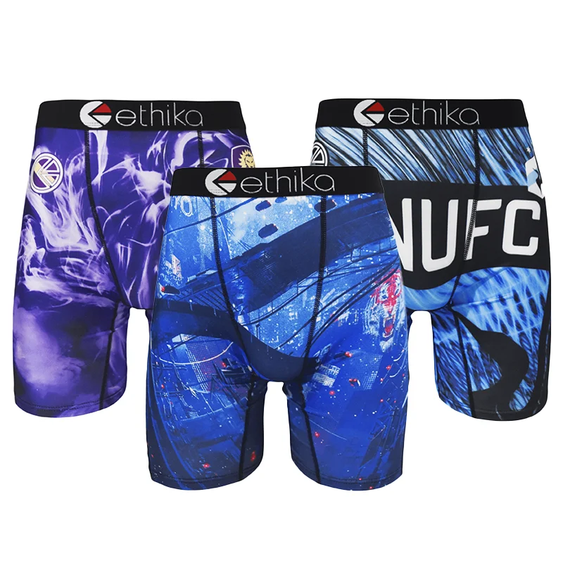 

Soft Men's Boxer Shorts 1 Piece Comfortable Everyday Underwear Breathable Stretch Fit Polyester S-XXXL Lightweight