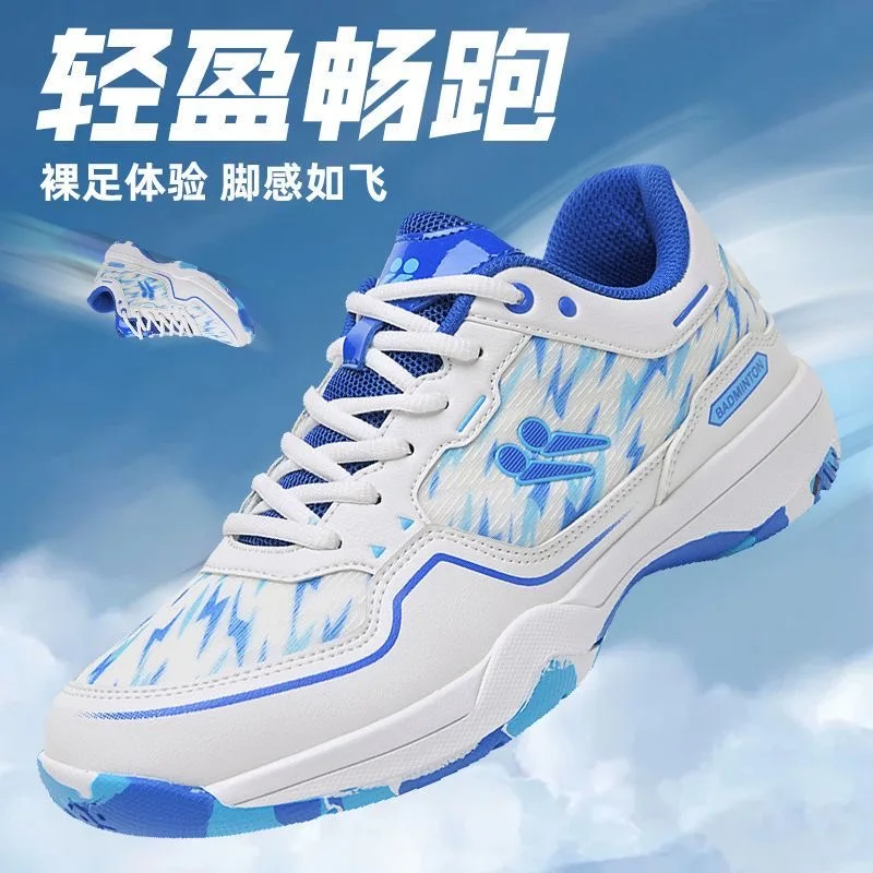 

2025 New Badminton Shoes Mens Womens Wearable Indoor Court Shoes Couples Comfortable Sport Shoe Table Tennis Shoe