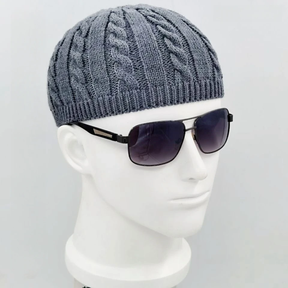 Muslimische Mützen für Männer Colthing Free shipping Häkeln Strick mütze Truthahn Kufi islamische Kippah Hijab jüdische Turban Wolle Baumwolle Winter