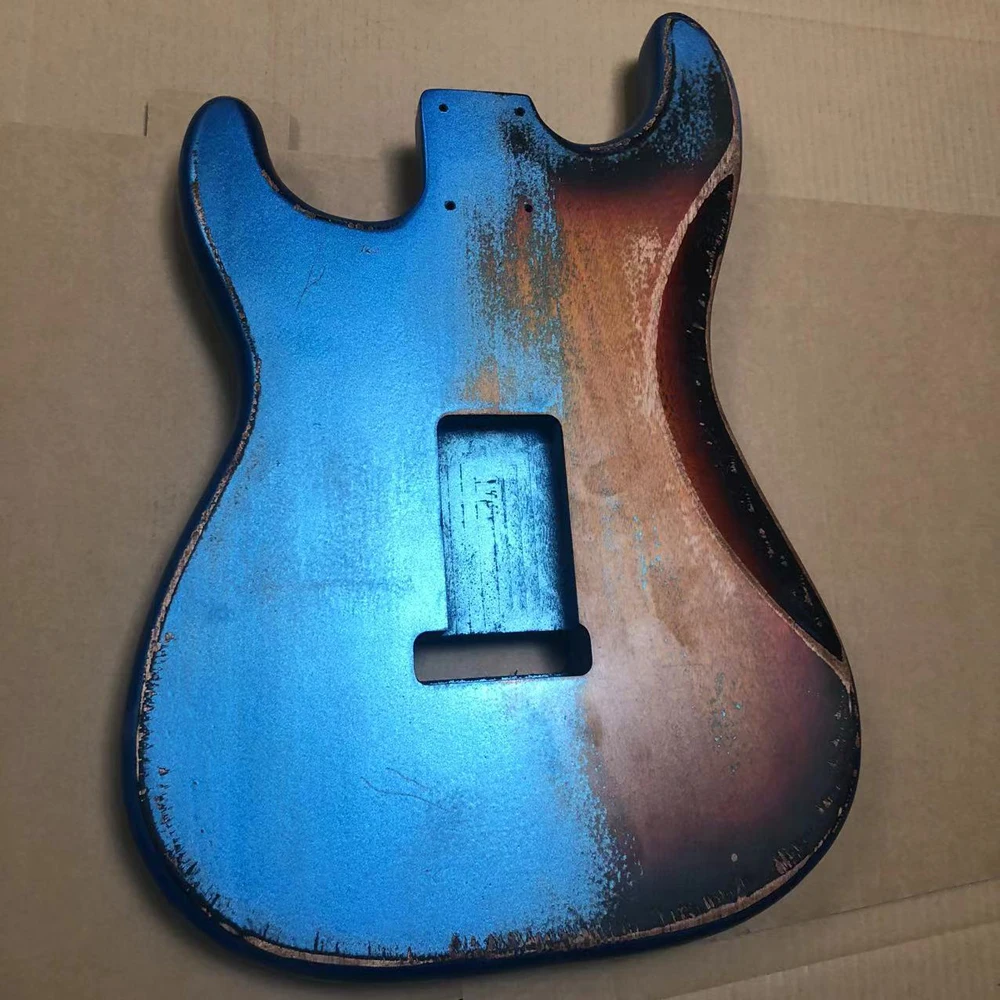 Heavy relic ST electric guitar body kit DIY