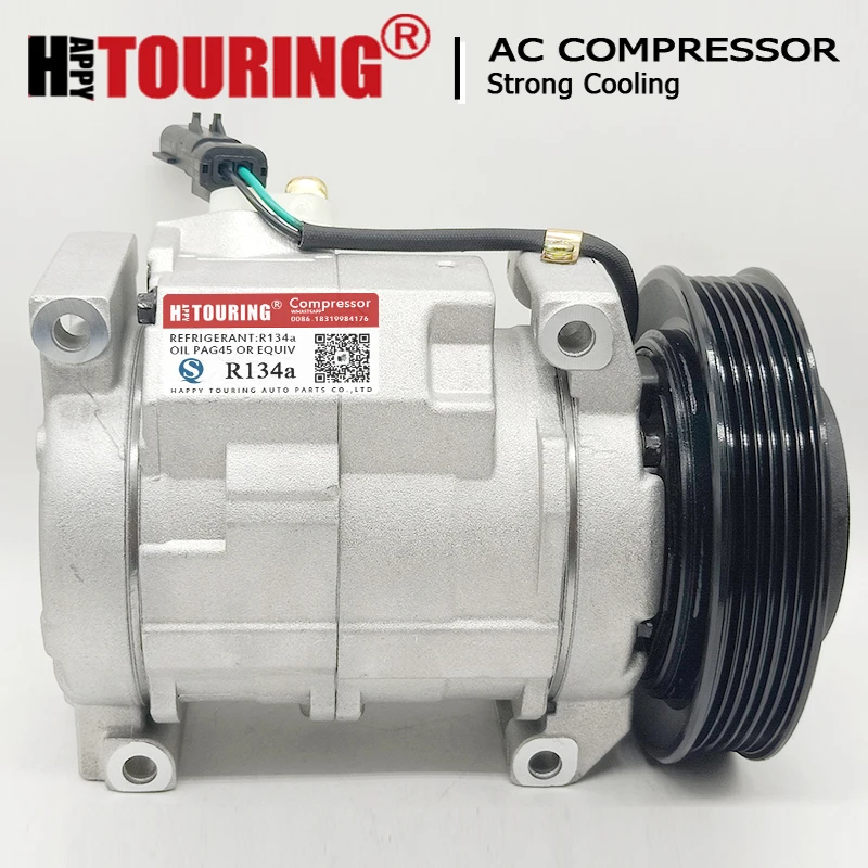 

For Chrysler Voyager 01-03 Dodge Caravan 01-07 2.4L 10S20C Chrysler Ac Compressor 77301 5005410AC 5005498AD 5005498AF 5005410AD