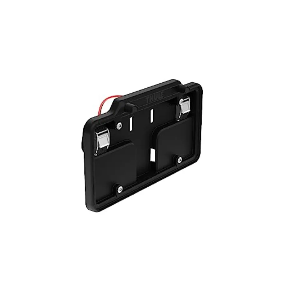 

Durable Black License Plate Holder for Vehicle Front and Rear Mounting Weatherproof Rust-Resistant Design with Secure Fastening