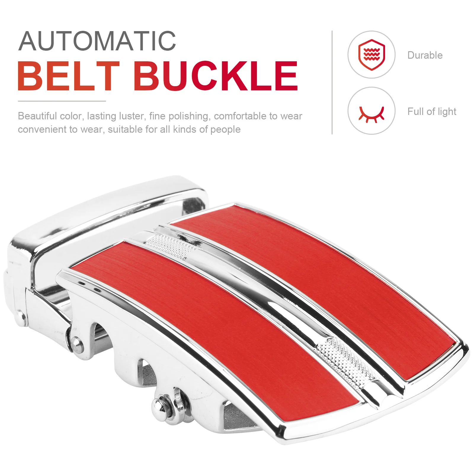 

1Pcs Fashionable Belt Buckle Classic Color Smooth Surface Businessman Formal Occasion Men Dress Accessory Belt Buckle