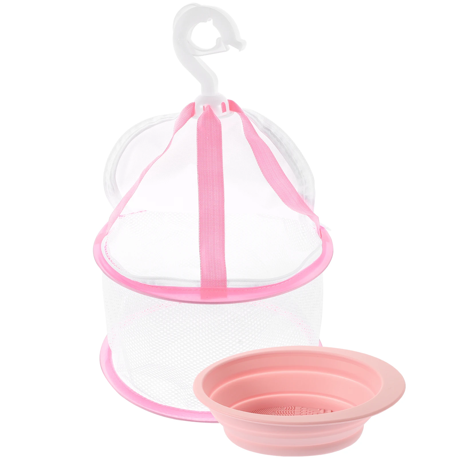 Zestaw do czyszczenia pędzli do makijażu Fioletowa tkanina Miska Siatka do suszenia pędzli Mata do czyszczenia Narzędzia Akcesoria Kosmetyki