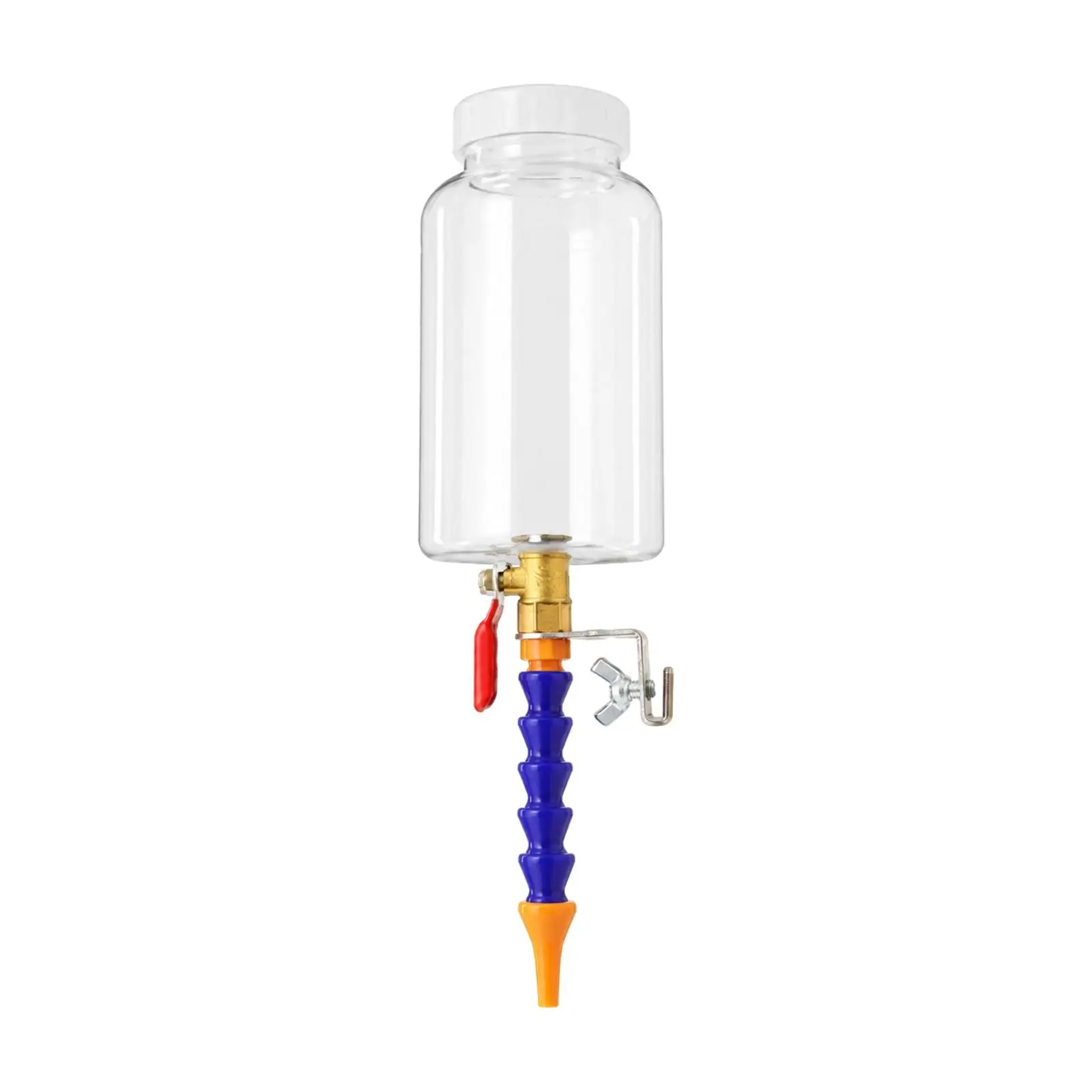 Grinding Tool Water Sprayer Dust Suppression Attachment with Brass Control Lever for Cutting