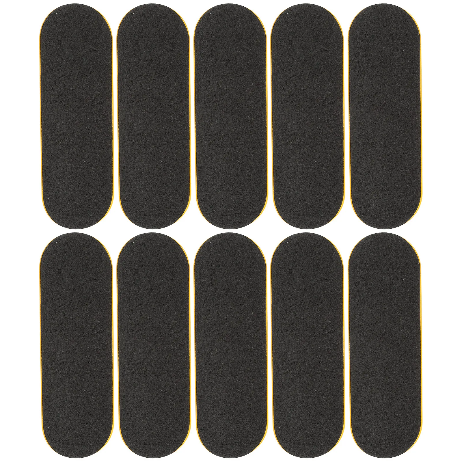 

10 шт. противоскользящей ленты для фингербордов, мягкие амортизирующие наклейки из пеноматериала для скейтбордов, быстросъемные